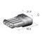 Portaterminale maschio G - 4 VIE